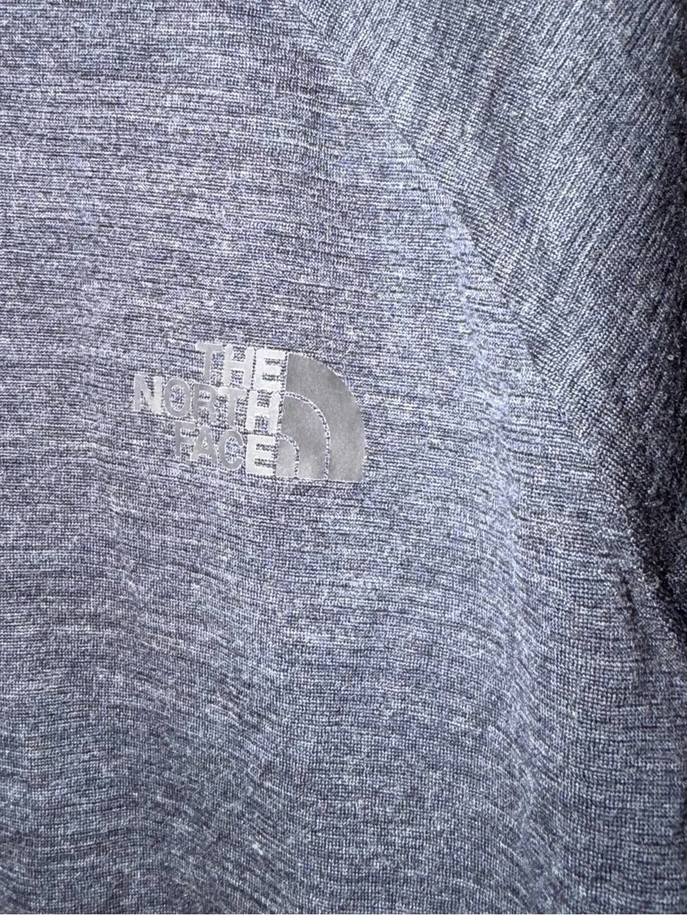 The North Face Men's Merino Wool Baselayer Crew-Neck Top Charcoal Gray XL